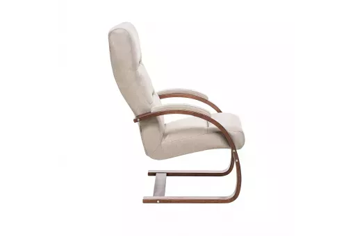 Кресло Leset Монэ  Орех текстура Malmo 05