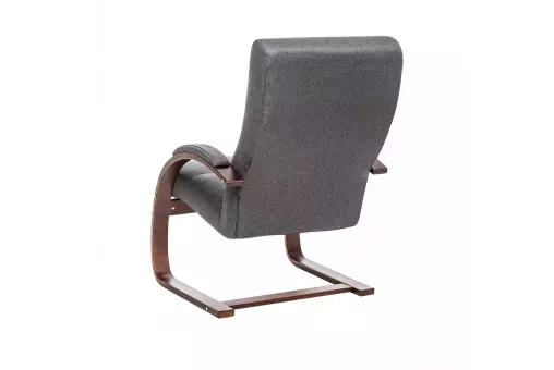 Кресло Leset Монэ  Орех текстура Malmo 95