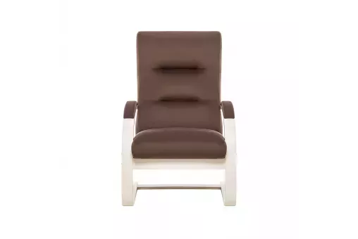 Кресло Leset Монэ  Слоновая кость V23 молочный шоколад