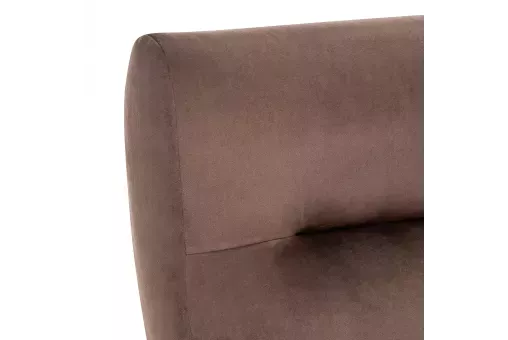 Кресло Leset Монэ  Слоновая кость V23 молочный шоколад