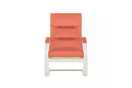 Кресло Leset Монэ  Слоновая кость V39 оранжевый