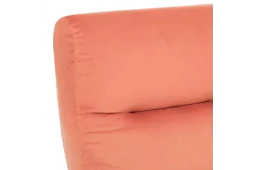 Кресло Leset Монэ  Слоновая кость V39 оранжевый