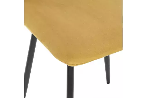 Стул Leset Гувер полоса   Ultra Mustard