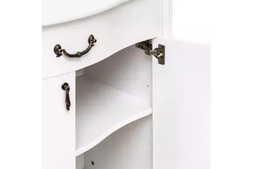 Комод Leset Джульетта с распашными дверцами  Молочный дуб 