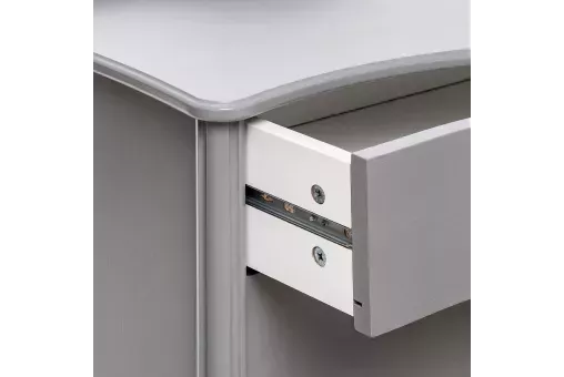 Комод Leset Джульетта с распашными дверцами  Серый ясень 