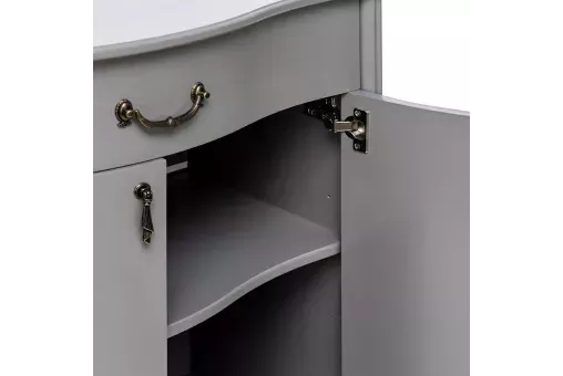 Комод Leset Джульетта с распашными дверцами  Серый ясень 