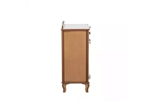 Комод Leset Джульетта с распашными дверцами  Светлый дуб 