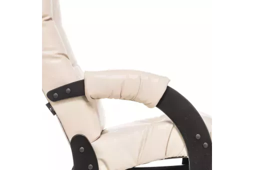 Кресло-качалка Модель 68 (Leset Футура) Венге к / з Polaris Beige  Венге Polaris Beige