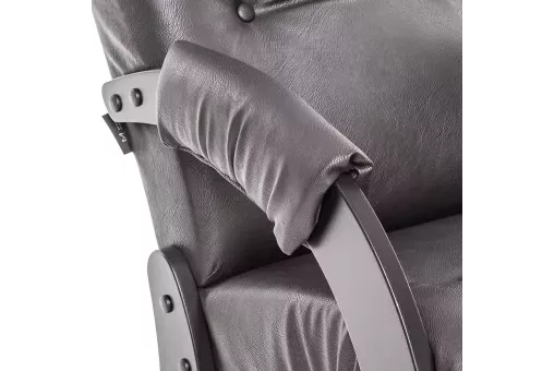 Кресло-качалка Модель 68 (Leset Футура) Венге к / з Dundi 108  Венге Dundi 108