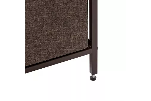 Комод Leset Локи 6 ящ. с полкой Коричневый Бежевый 