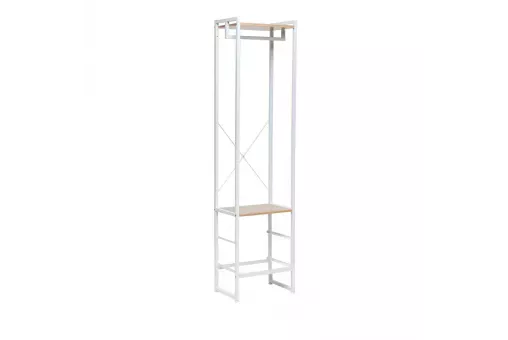 Комод Leset Ноа с вешалкой Белый / Светло-серый