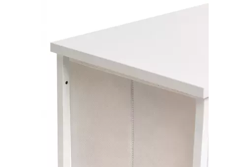 Комод Leset Линкс 9 ящ. Белый / Белый