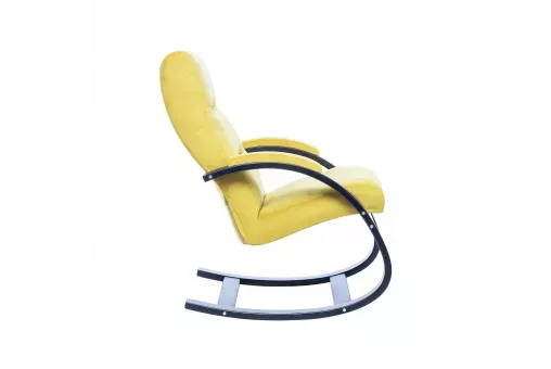 Кресло-качалка Leset Милано  Венге V28 желтый