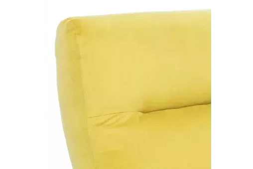 Кресло-качалка Leset Милано  Венге V28 желтый