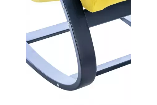 Кресло-качалка Leset Милано  Венге V28 желтый