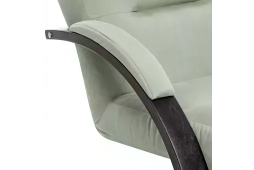 Кресло-качалка Leset Милано  Венге текстура V14 бирюзовый