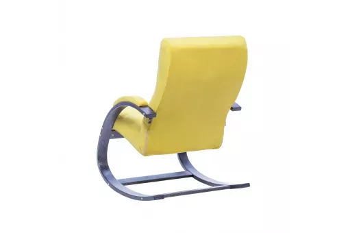 Кресло-качалка Leset Милано  Венге текстура V28 желтый