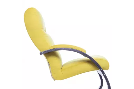 Кресло-качалка Leset Милано  Венге текстура V28 желтый