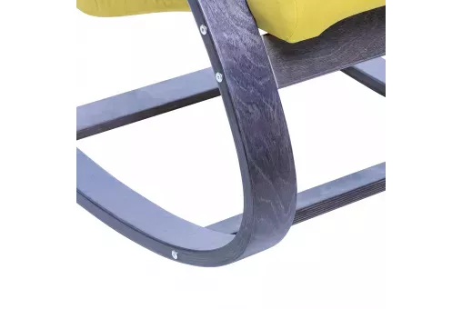 Кресло-качалка Leset Милано  Венге текстура V28 желтый