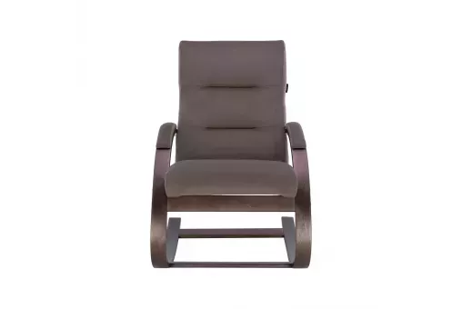 Кресло-качалка Leset Милано  Орех текстура V23 молочный шоколад