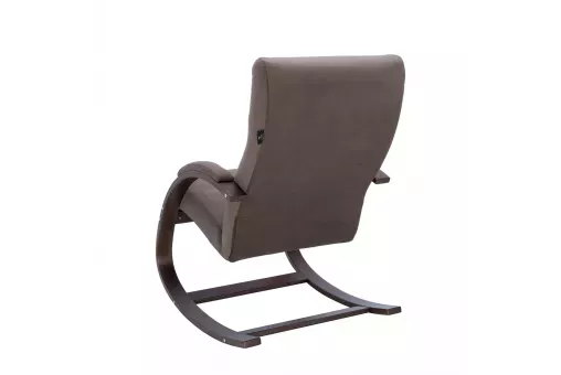 Кресло-качалка Leset Милано  Орех текстура V23 молочный шоколад
