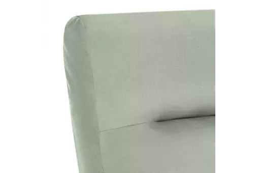 Кресло-качалка Leset Милано  Орех текстура V14 бирюзовый