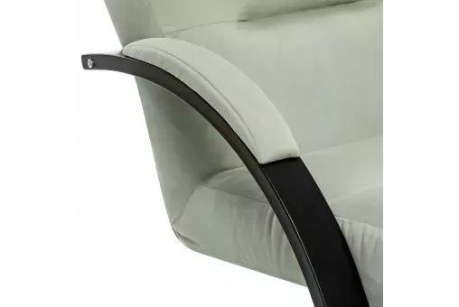 Кресло-качалка Leset Милано  Венге V14 бирюзовый