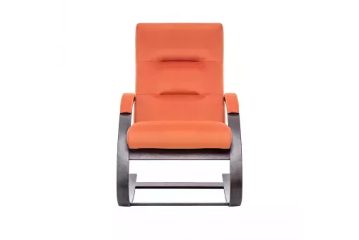 Кресло-качалка Leset Милано  Венге текстура V39 оранжевый