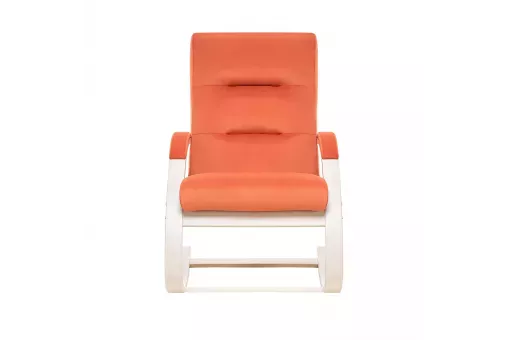 Кресло-качалка Leset Милано  Слоновая кость V39 оранжевый