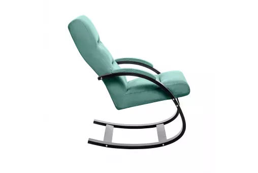 Кресло-качалка Leset Милано  Венге V43 зелёный
