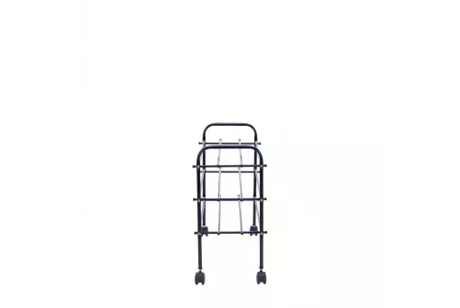 Обувница Leset Комо 3 с колесами  Чёрный 