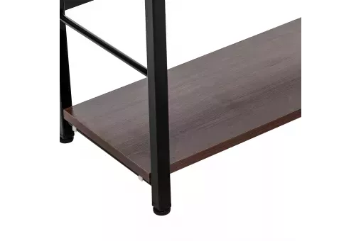 Стеллаж раскладной Leset Пако 800  Чёрный 