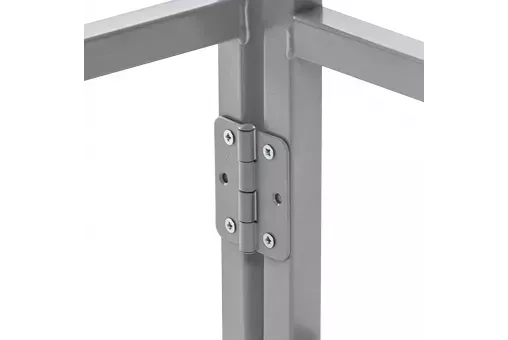 Стеллаж раскладной Leset Пако 800 Серый / атлас светлый