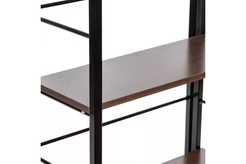 Стеллаж раскладной Leset Пако 1200  Чёрный 