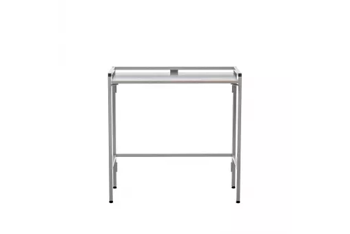 Стол раскладной Leset Энзо 800  Серый  /  Металл 