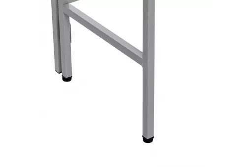 Стол раскладной Leset Энзо 800  Серый  /  Металл 