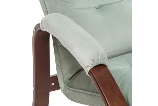 Кресло-трансформер Leset Левада  Орех текстура V14 бирюзовый