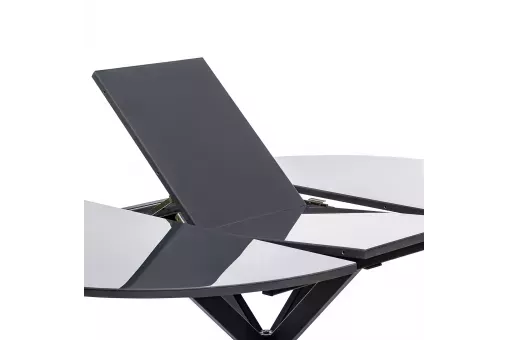 Стол раздвижной Leset Капри со стеклом лофт