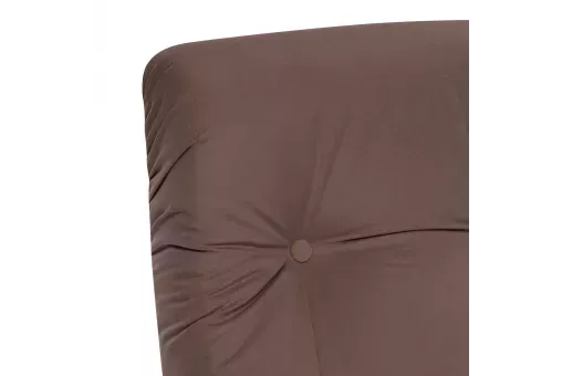 Кресло-качалка Модель 67 Венге ткань V 23  Венге V23 молочный шоколад