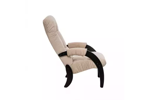 Кресло для отдыха Модель 61 Венге ткань V 18  Венге V18 бежевый