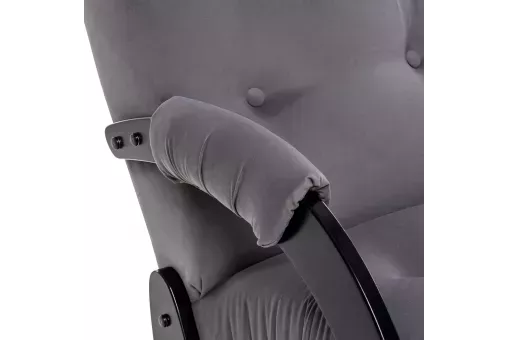 Кресло для отдыха Модель 61 Венге ткань V 32  Венге V32 серый