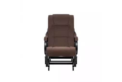 Кресло-маятник Модель 78 Венге ткань V 23  Венге V23 молочный шоколад