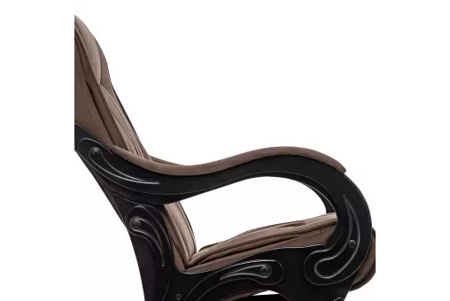 Кресло-маятник Модель 78 Венге ткань V 23  Венге V23 молочный шоколад