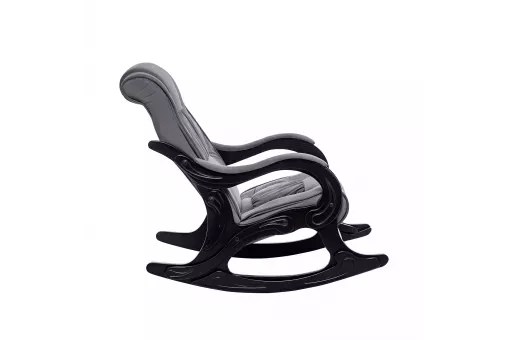 Кресло-качалка Модель 77  Венге V32 серый