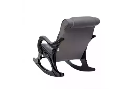 Кресло-качалка Модель 77  Венге V32 серый