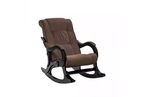 Кресло-качалка Модель 77  Венге V23 молочный шоколад