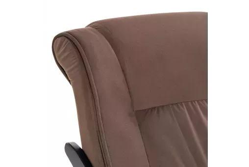 Кресло-качалка Модель 77  Венге V23 молочный шоколад