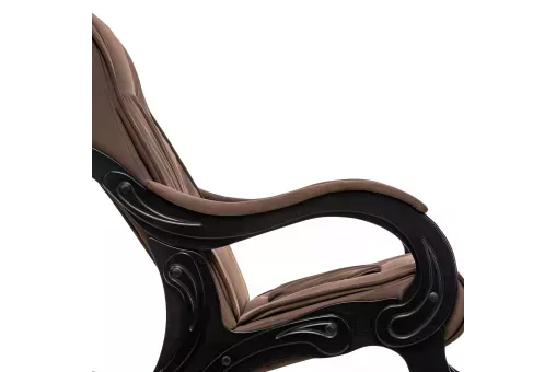 Кресло-качалка Модель 77  Венге V23 молочный шоколад