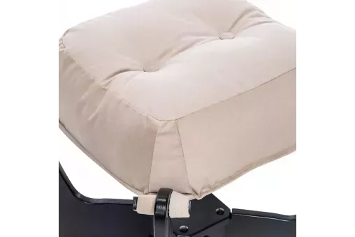 Пуф Модель 11.2  Венге V18 бежевый