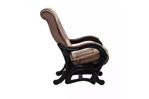 Кресло-маятник Модель 78 Люкс Венге ткань V 23  Венге V23 молочный шоколад